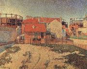 Paul Signac Gasometers at Clichy Germany oil painting artist